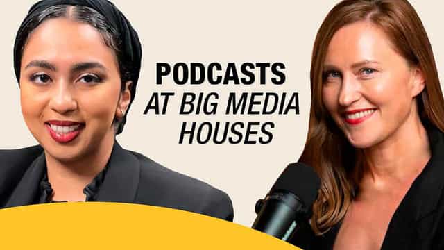 Podcasts at big media houses |The National News | On Speaking Terms | Doaa Farid with Lara Varlamova